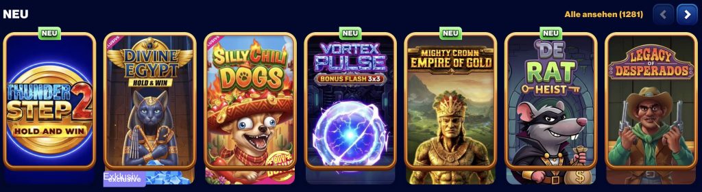 spins of glory neu spiele